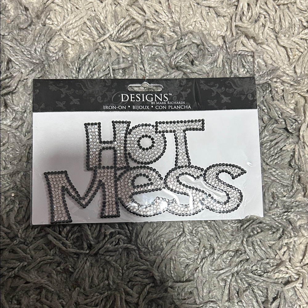 Hot Mess Iron-On Patch